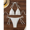 White bikini