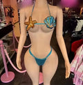 Starring shell bikini