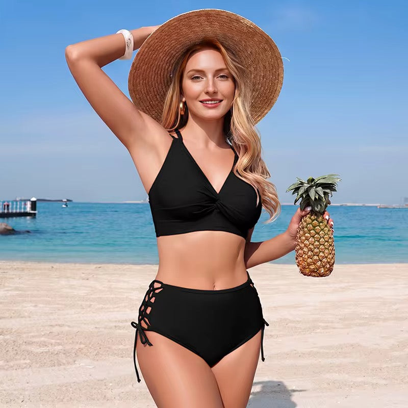 Two piece bathing suit